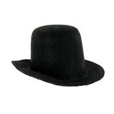 Black Flat-Brim Hat