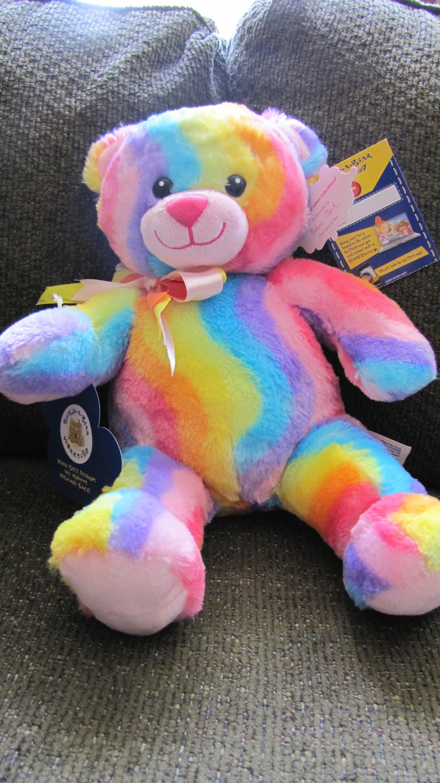 Rainbow Bondage Bear - 1D Rainbow Bondage Bear & Sugar Baby Bear